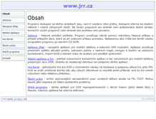 Tablet Screenshot of jrr.cz